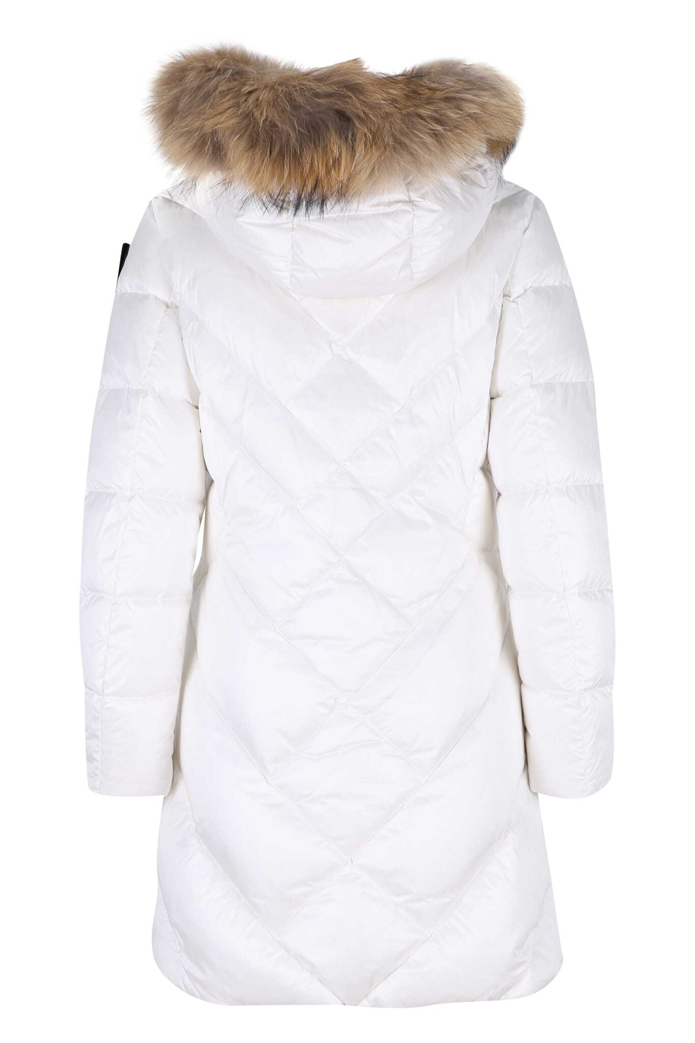 GIUBBINO BLAUER LUNGO DONNA BIANCO PELLICCIA