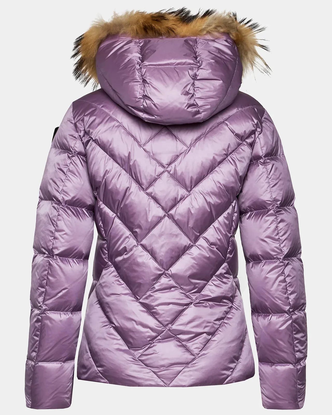 GIUBBINO BLAUER CORTO DONNA VIOLA PELLICCIA