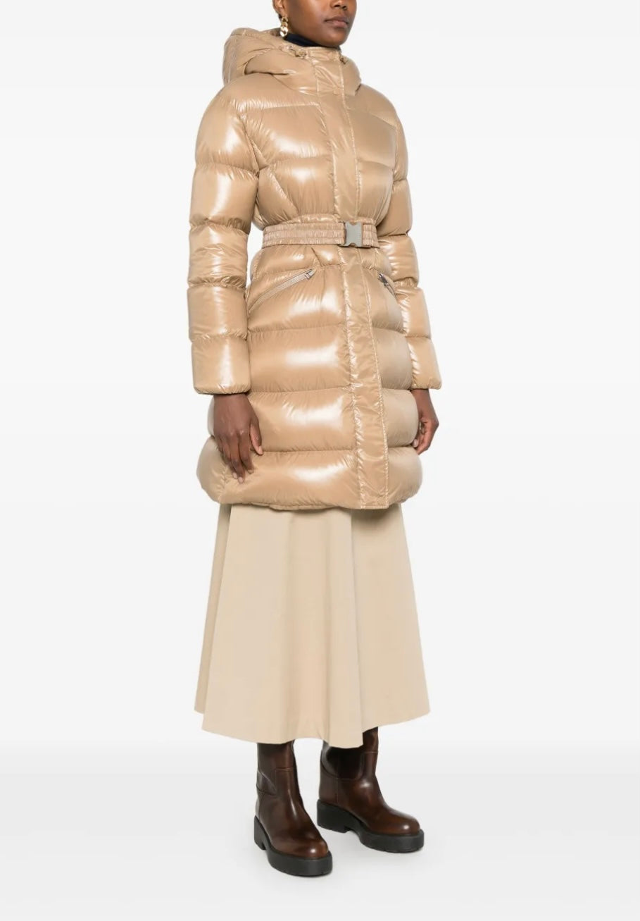 GUBBINO MONCLER DONNA AVORIO LUNGO