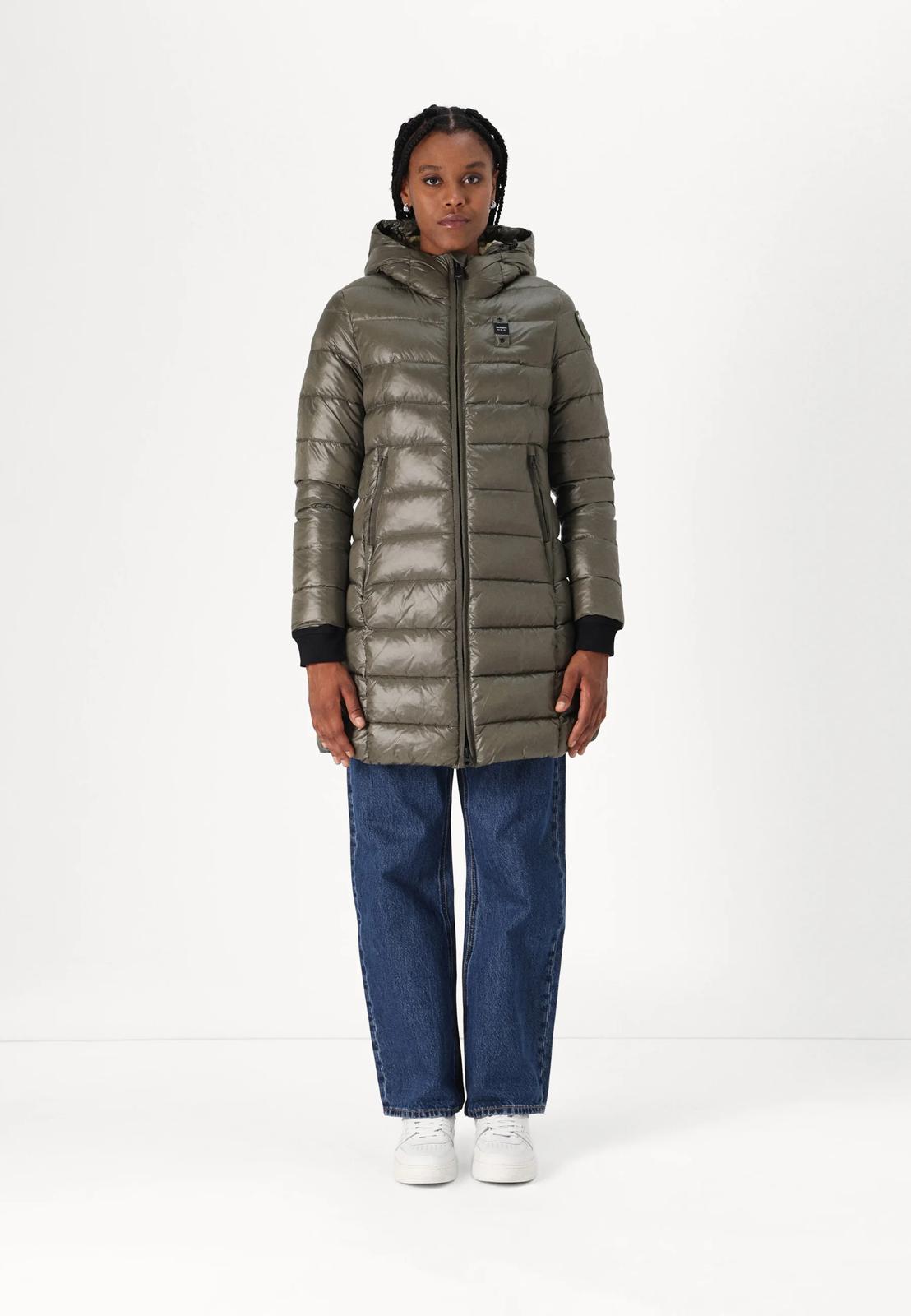 GIUBBINO BLAUER LUNGO DONNA VERDE SCURO